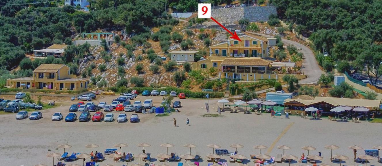 Nikos Kalamaki Corfu Apraos Exterior foto